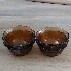 4 Princess house soup bowls